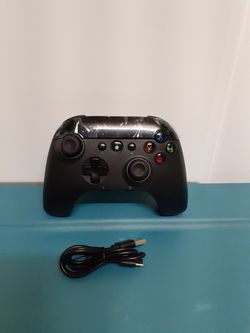 Mando inalámbrico Pro para Nintendo Switch/Switch Lite Remote Joypad Gamepad w/Turbo, Dual Shock y Gyro Axis, Negro