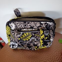 Vera Bradley Quilted Cosmetic Bag