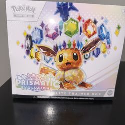 Pokemon Prismatic Evolutions Elite Trainer Box ETB New Sealed SHIPS ASAP