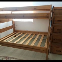 Bunk Beds And Storage Stair Case
