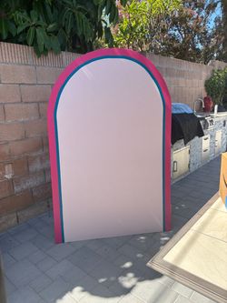 Wood Arch Backdrop w/ Folding Stand – Weddings, Birthdays & Parties