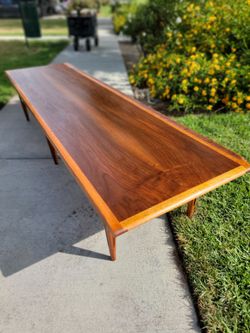1960's Mid century "Surfboard" coffee table *REFINISHED* STUNNING