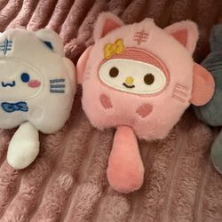 SANRIO PLUSHIES TO HANG FROM YOUR BAG