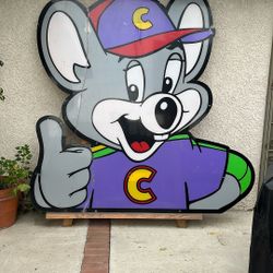 Original Chuck E. Cheese sign
