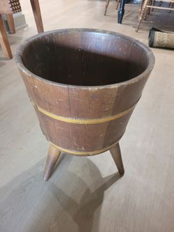 Half barrel planter