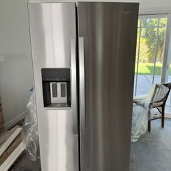 Whirlpool Side By Side Door Refrigerator 