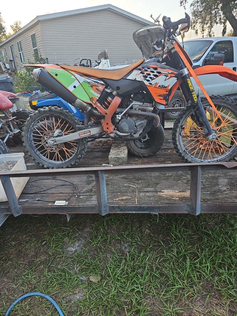 08 KTM 250 RC4 MOTORCROSS DIRT BIKE