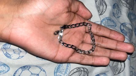silver bracelet