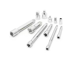 Husky 1/4 in., 3/8 in. and 1/2 in. Drive SAE and MM Extension and Adapter Set (11-Piece