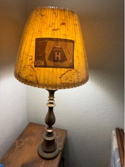 Lamp and brand new shade