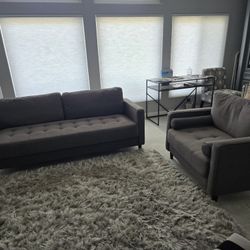 Apartment Size Sofa And Chair 