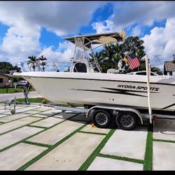 2002 Hydrasport Seahorse Suzuky 300hp 72hrs
