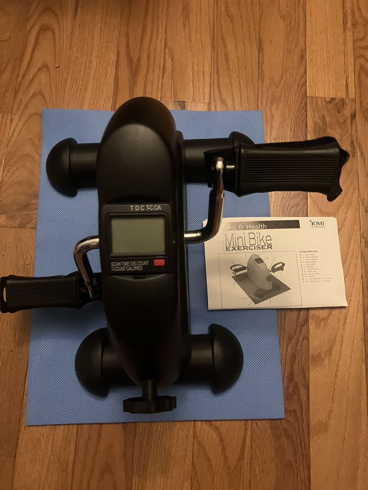 DMI mini bike exerciser with computer