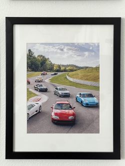Supra Porsche BMW Lambo - 2017 Magazine Page - Framed