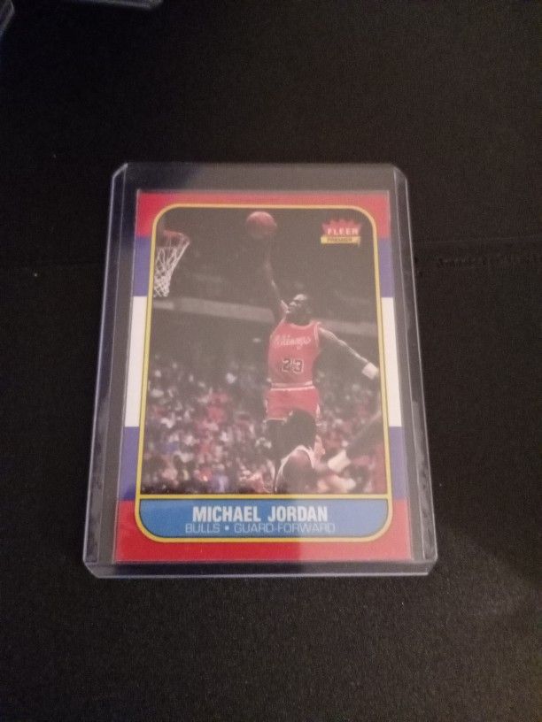 Michael Jordan RC Fleer 1986 VG Condition