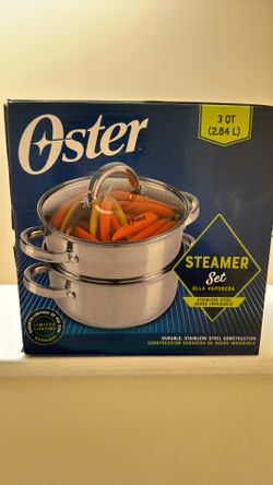 New 3Qt Stainless Steel Steamer set