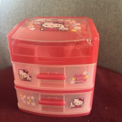 Pre-Owned Vintage Hello Kitty Small  Drawer Set
