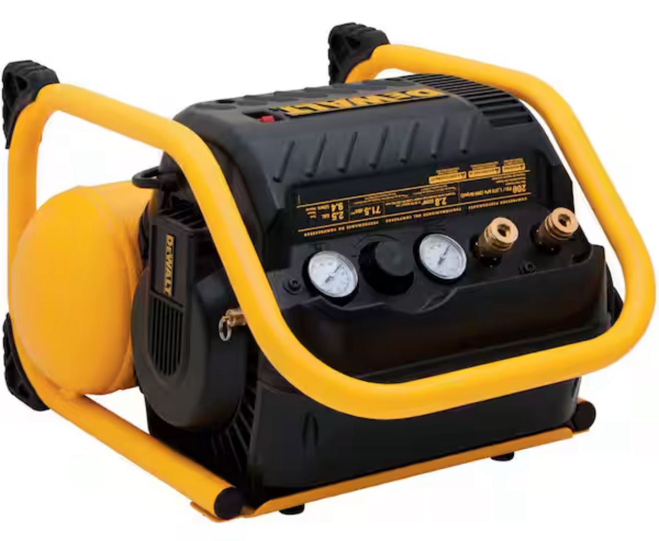 2.5 Gal. Portable Electric Heavy Duty 200 PSI Quiet Air Compressor