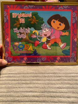 Dora the Explorer Framed Print