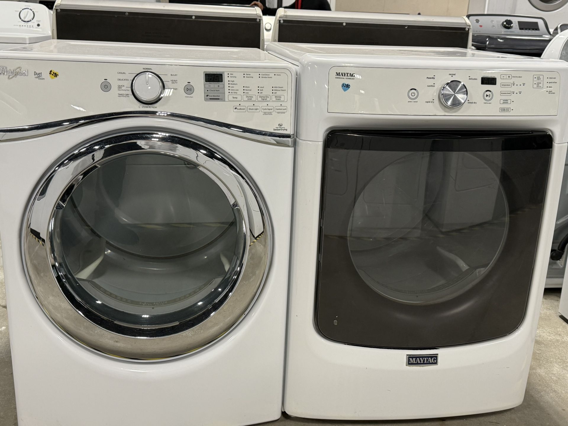 🔻 Nice stackable dryers