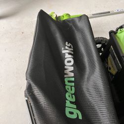Greenworks Mower and Weedeater