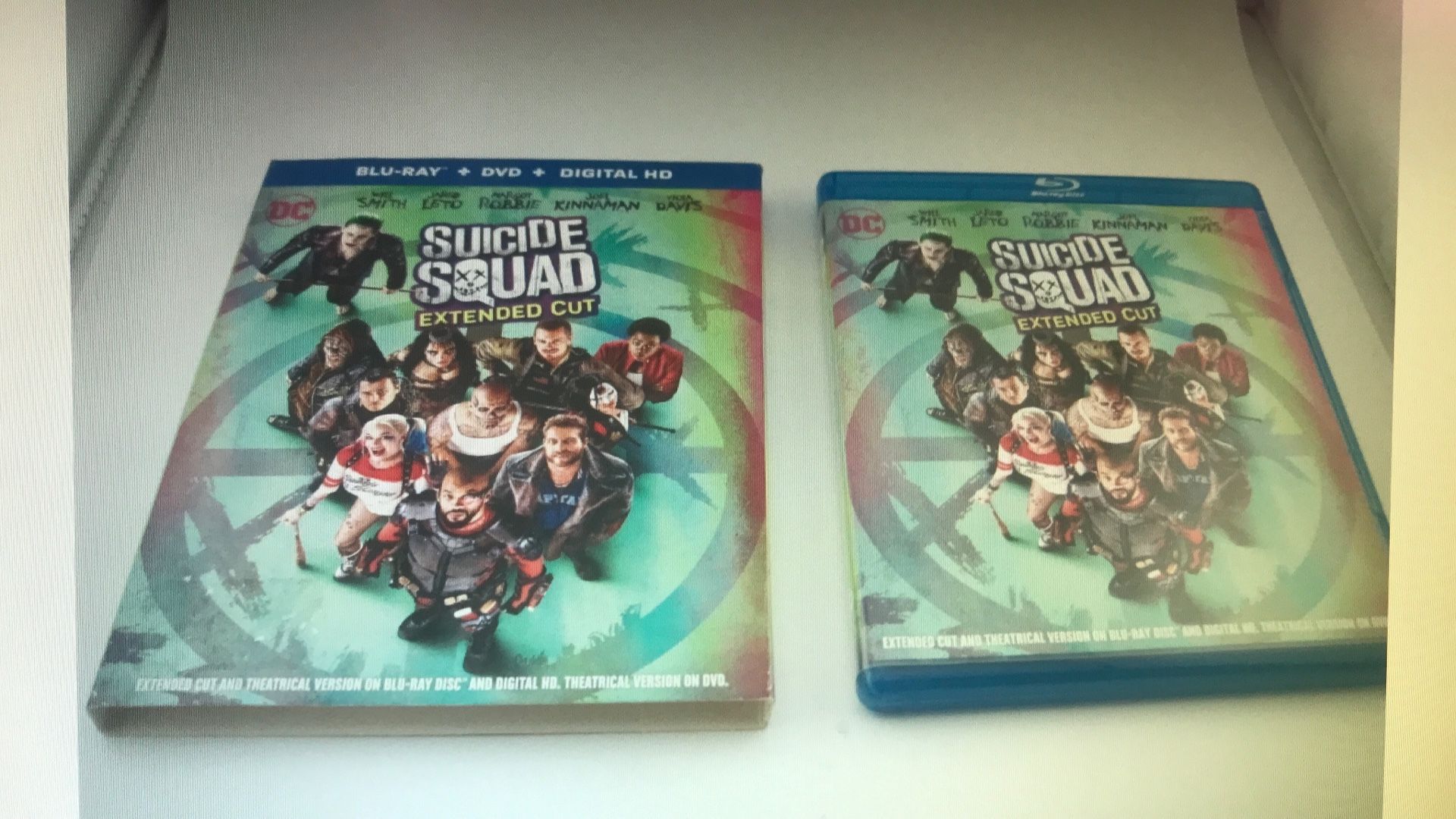 Suicide Squad Extended Cut (Blu-ray & DVD) (Warner Bros) (PG-13) (134 Mins)