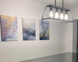3 piece art work wall decor