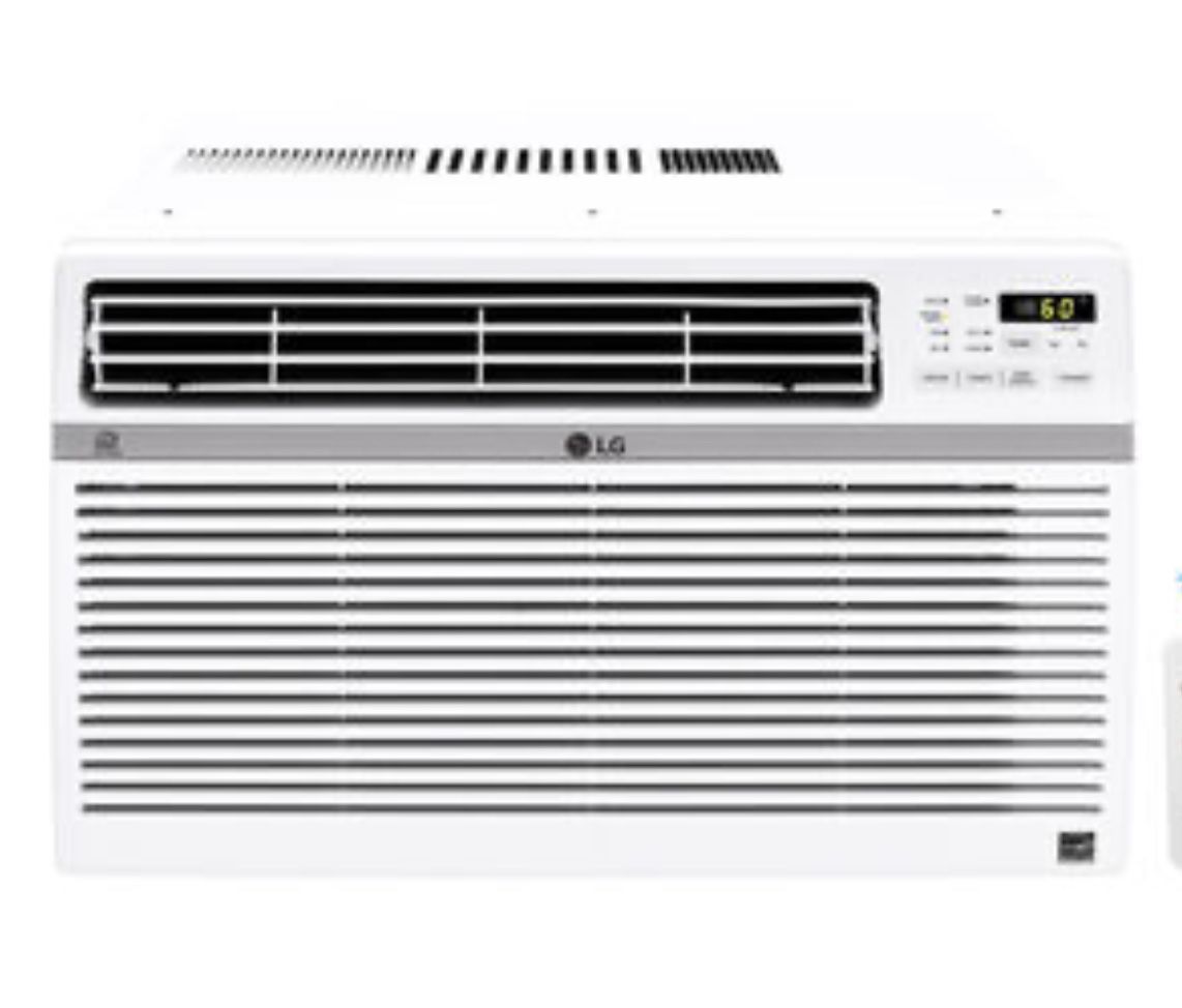 LG Energy Star 12,000 BTU 115V Window-Mounted Air Conditioner with Wi-Fi Control