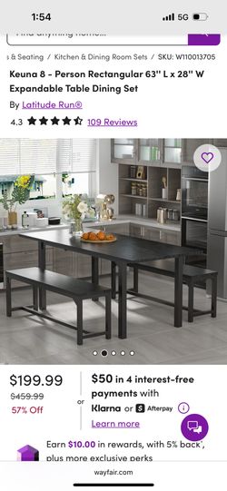 Keuna 8-Person Dining Table Set