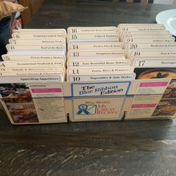 Vintage recipe cards in box great condition 