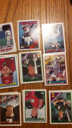 Baseball Cards Approx 750 Cards Topps 1988?