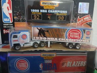 Detroit Basket..ball .Voicebox Still Works Good.Matchbox  Collectibles $15.
