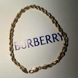 10k Gold Rope Bracelet