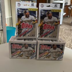 2021 Topps Baseball Series 2 Blaster Boxes And Hangers