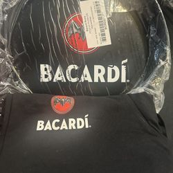 Bacardi Tray And T Shirt 