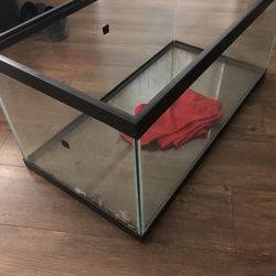40 Gal Glass Tank