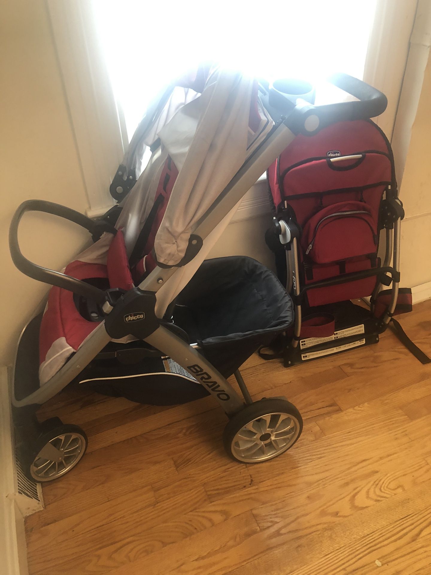 Chicco Bravo 30 TS Baby Stroller & Backpack Carriage
