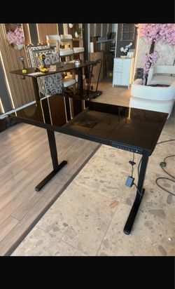 55’’ Glass Standing desk