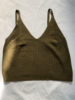 Cute Green Crop top
