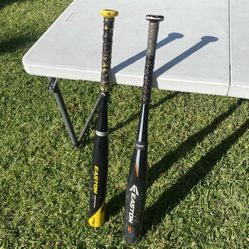 2 Set Easton ( Not USA Certified) Baseball Bats