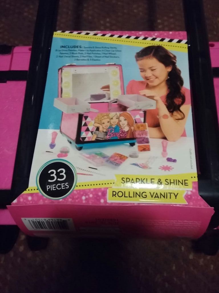 Barbie rolling cheap vanity