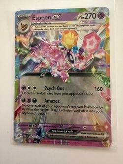 Pokemon Espeon ex