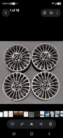 Set of 4 BMW Rims
