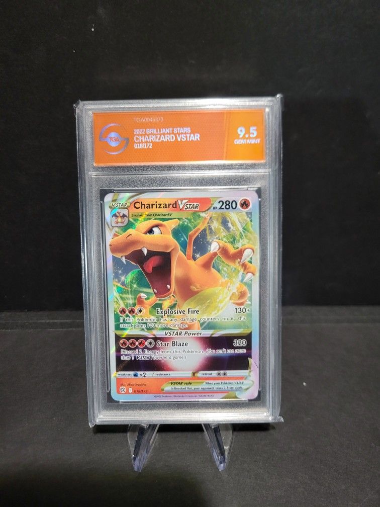 Charizard Vstar #18 TGA 9.5