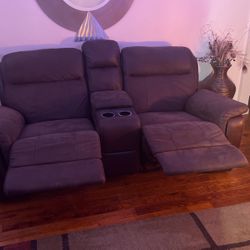 Recliner Sofa & Love Seat