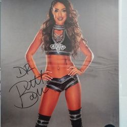 AEW Wrestler Dr Britt Baker Signed Photo 