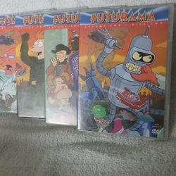 Season 2 Futurama DVDs