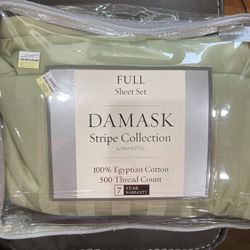 Full Sheet Set NEW Damask
