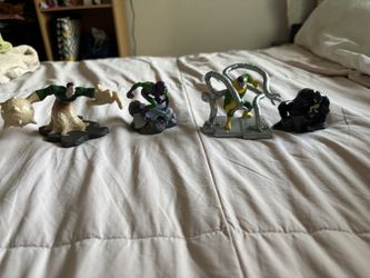 Marvel Green Goblin Sandman Octopus Venom Disney Mixed Figures 4 Bundle Lot