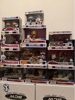 63 Funkos in protectors. Need to go!